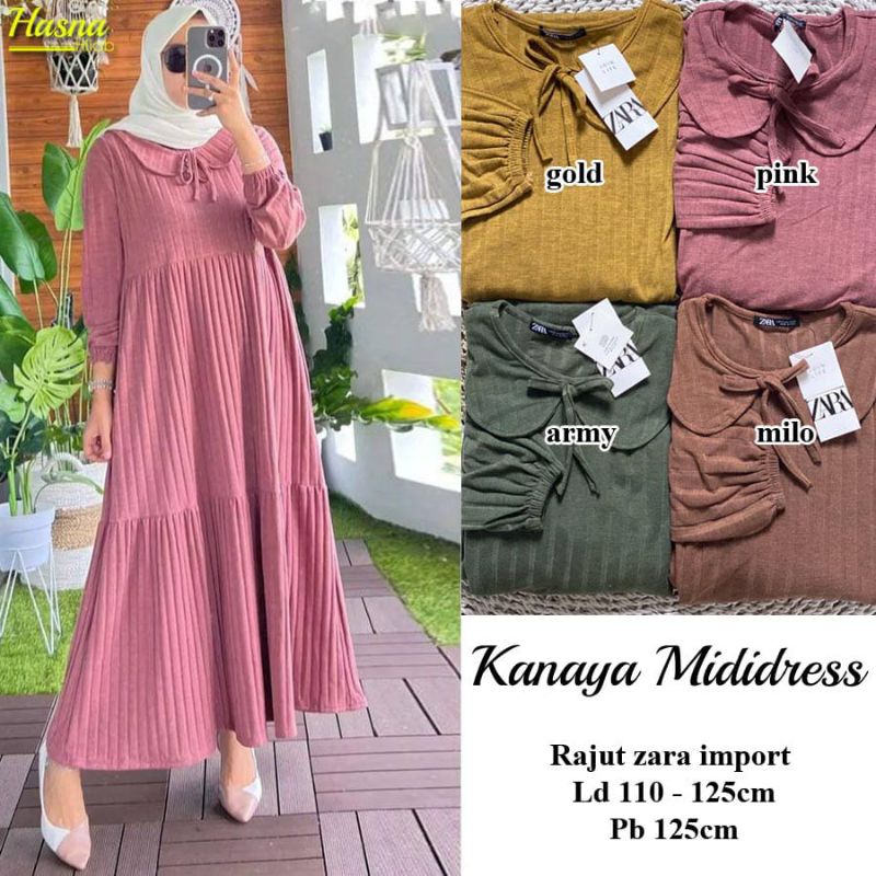 Kanaya MidiDress/Nada