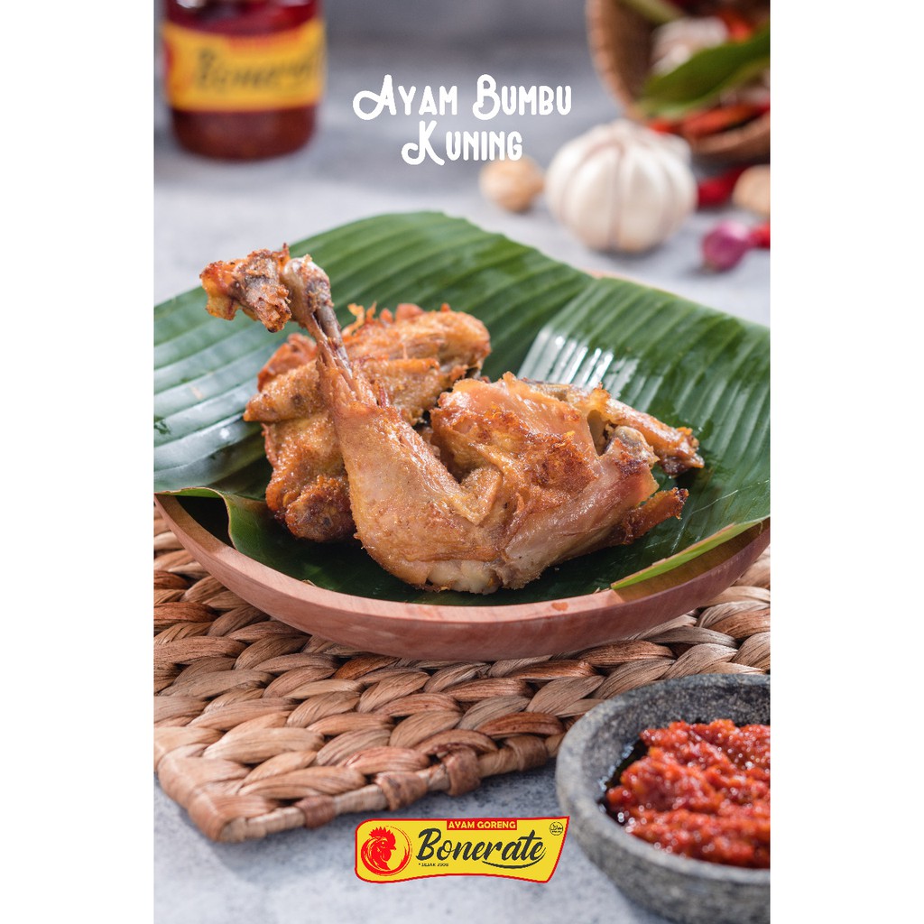 

Ayam Bumbu Kuning (asin) AGB - Ayam Goreng Bonerate