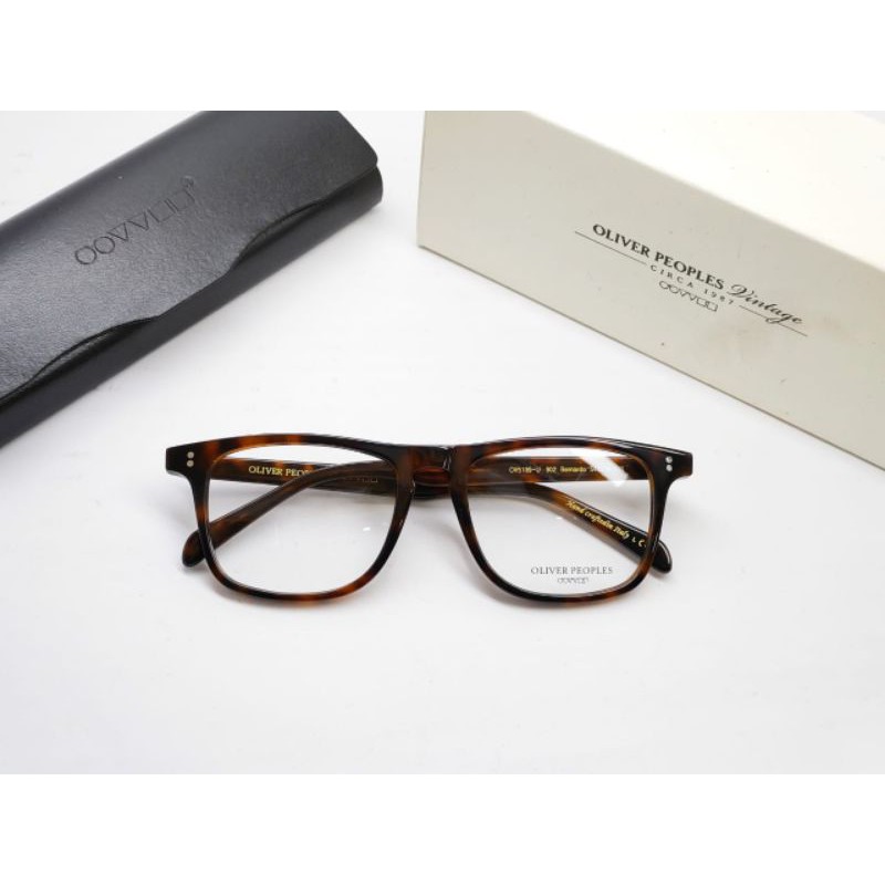 kacamata pria frame oliver peoples bernardo grade original