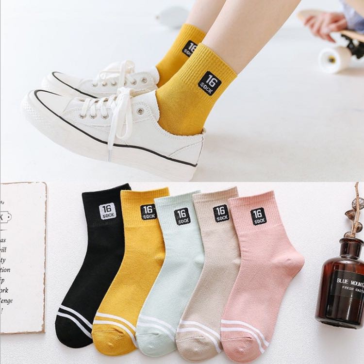 Grosir - K503 Kaos Kaki Berbagai Motif / Kaos Kaki Wanita / Kaos Kaki Dewasa / Socks / Short Socks