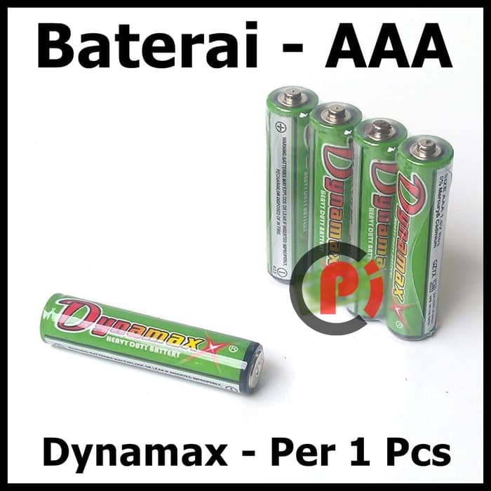 Baterai AAA Merek Dynamax Battery