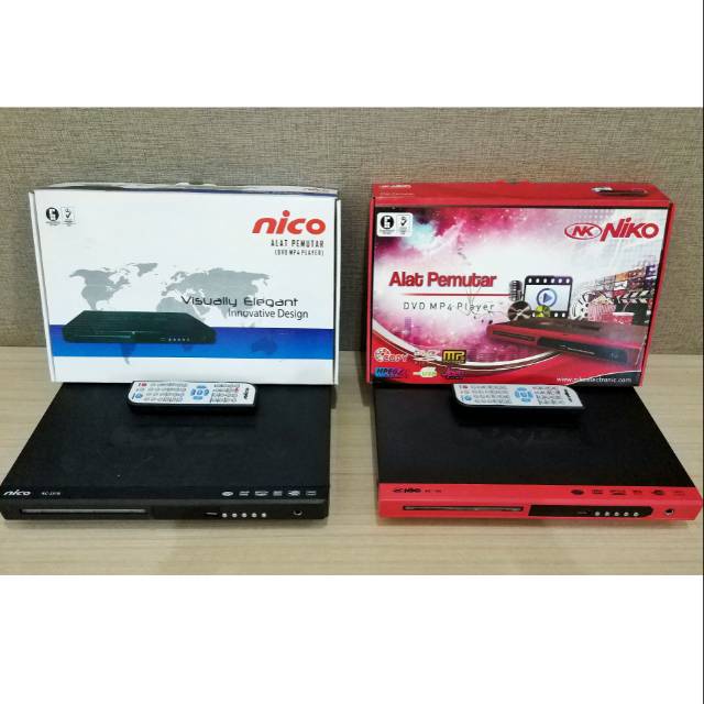 DVD player Niko dan Nico Alat pemutar DVD MP4
