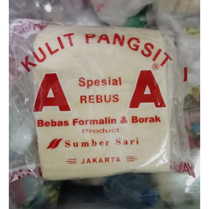 

Kulit pangsit SE bawang spesial goreng/Kulit pangsit AA spesial rebus