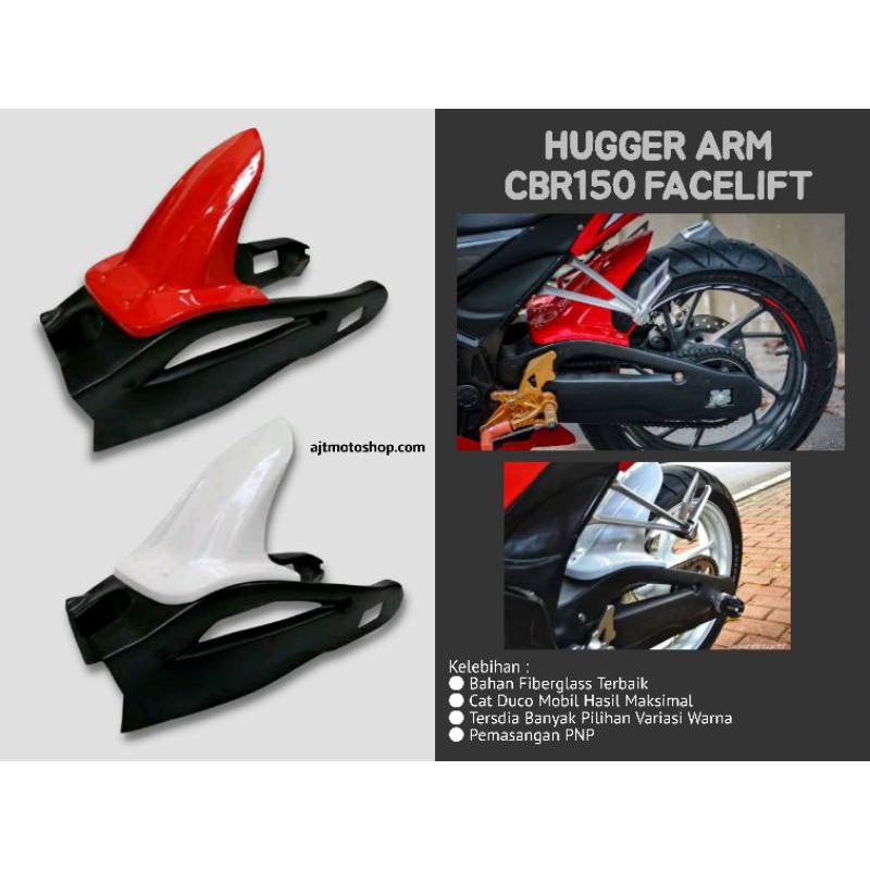 HUGGER ARM CBR 150 FACELIFT CB 150R CBR150 LOKAL