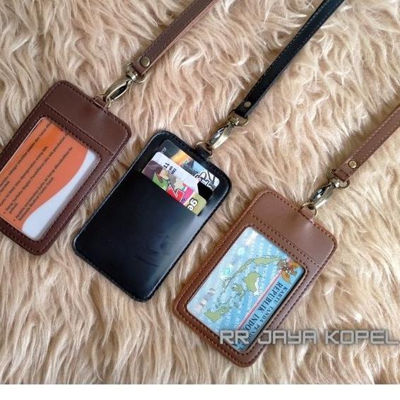 

Sudah READY.. Id Card Kulit Name Tag Kulit Card Holder Termurah