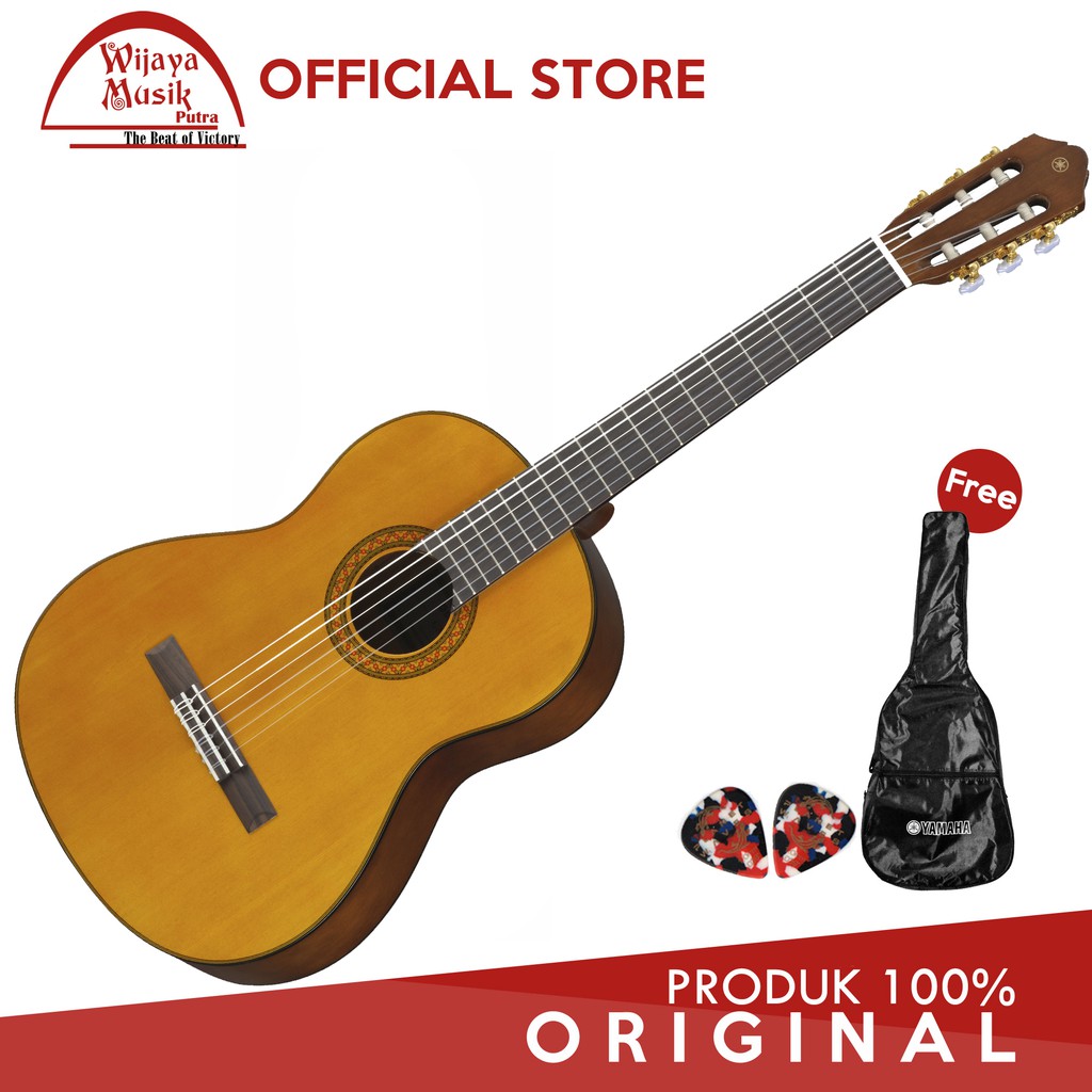 Yamaha Gitar Klasik C70 / C-70 / C 70 - NT+ Gratis Softcase + 2 Pick