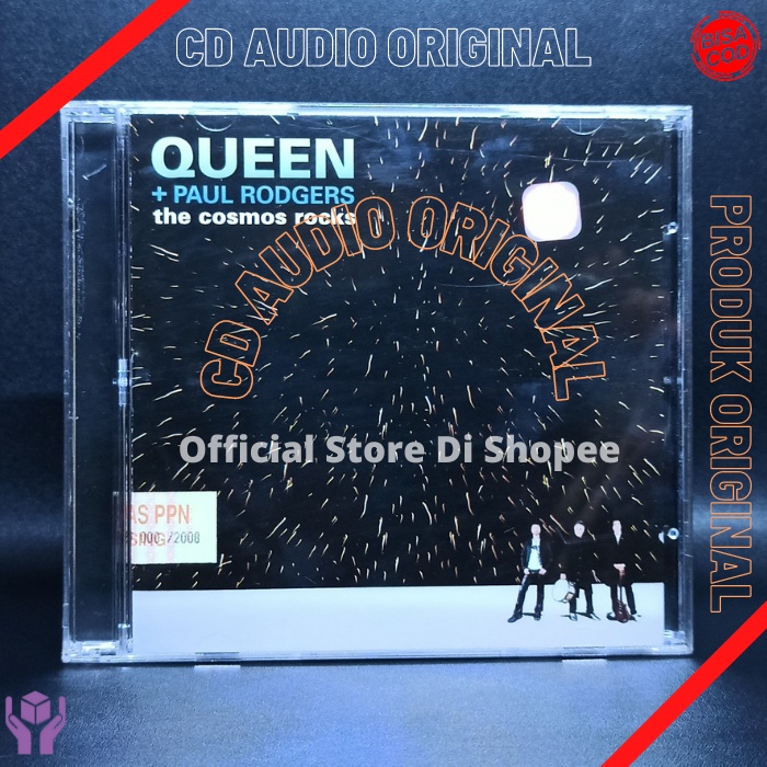 CD QUEEN & PAUL RODGERS - THE COSMOS ROCKS ORIGINAL SEGEL