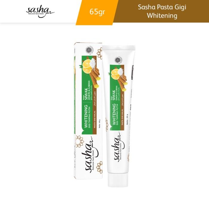COD Sasha Pasta Gigi Whitening 65gr