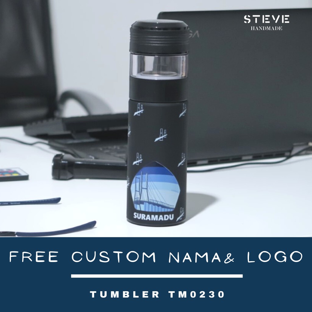 Botol Minum Stainless Tumbler Termos Vacuum Travel TM0230 Custom Mug Tahan Panas Dingin