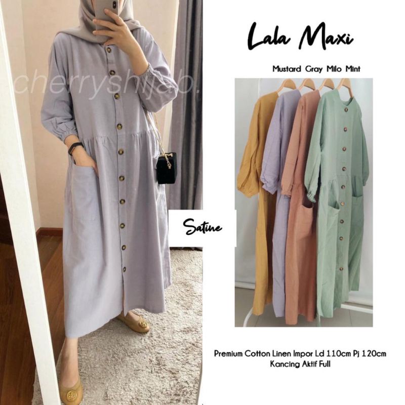 LALA MAXI / LALA MIDI DRESS