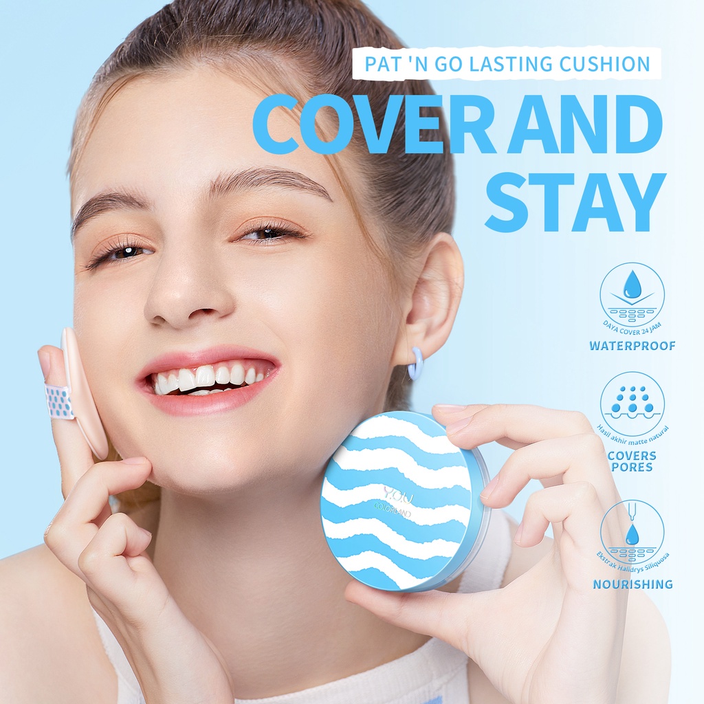 Y.O.U Colorland Pat N Go Lasting Cushion | Dream Skin Perfect Cushion - YOU