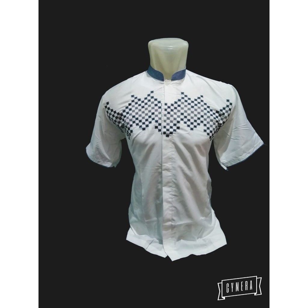 Baju Koko Tangan Pendek Motif Random