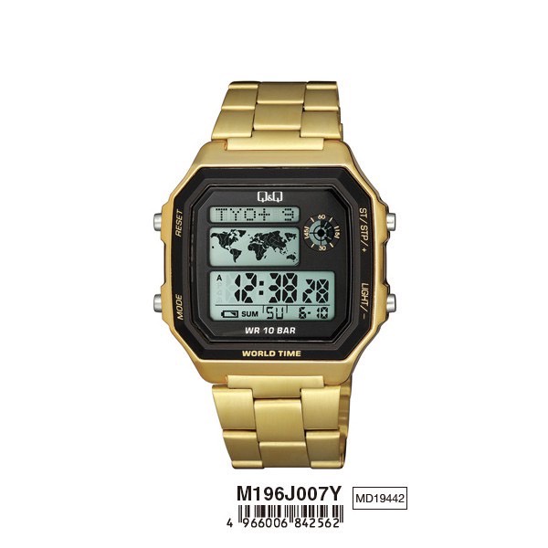 JAM TANGAN PRIA Q&amp;Q QNQ QQ Digital Watch  M196 M196J M196 J Series Anti Air ORIGINAL