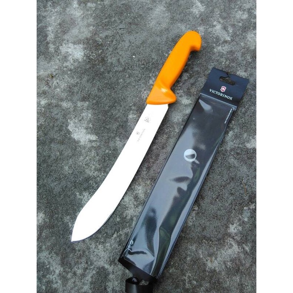 {syanestore} Pisau Sembelih Butcher Knife Victorinox 25 cm 5.8436.25 Diskon