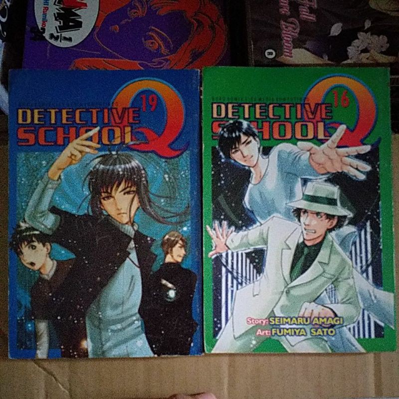 Komik detective school Q bekas