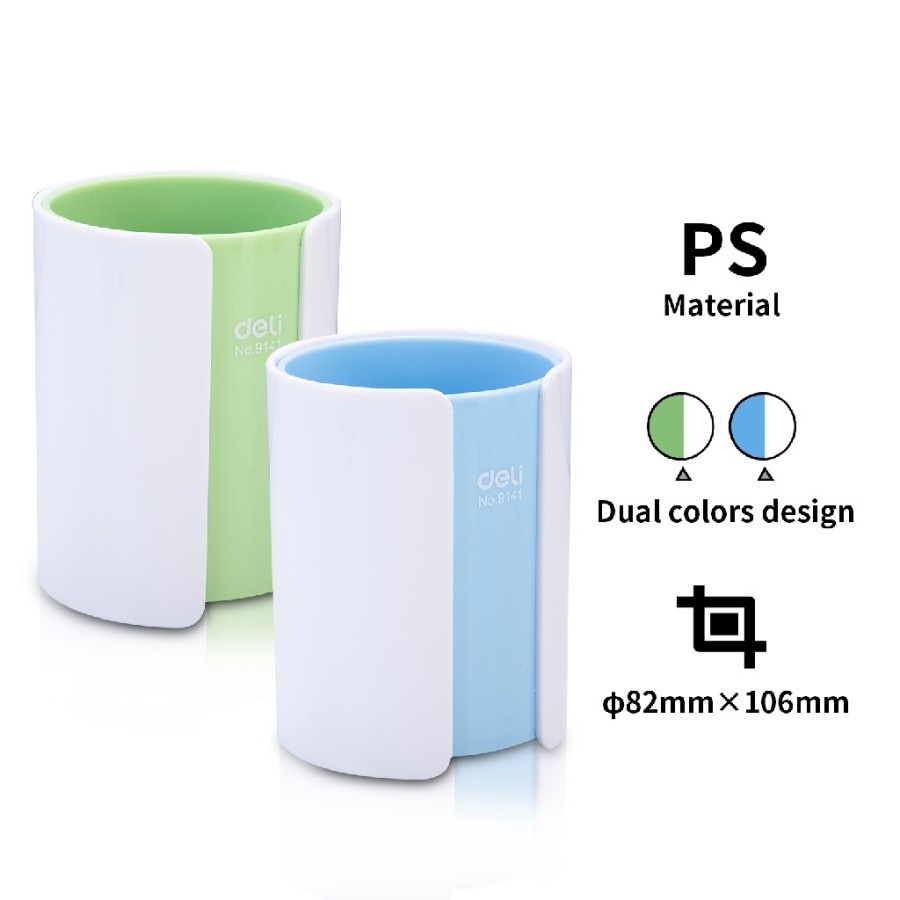 

Deli | Tempat Pulpen (Pen Holder) Vivid | 1 Compartment | E9141