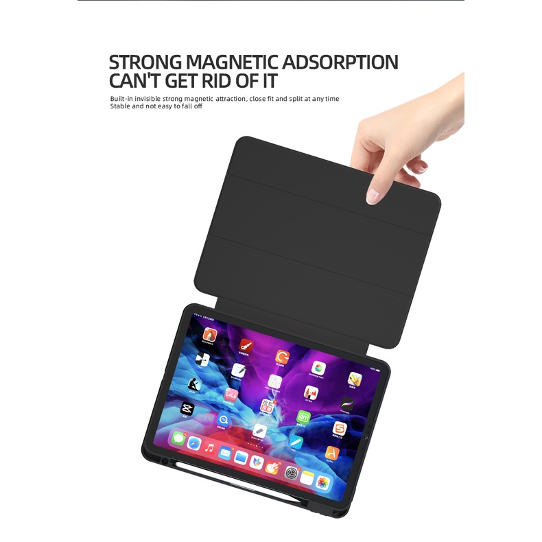 (Sleep / Wake) Casing Flip Akrilik Magnetik Samsung Galaxy Tab A7 Lite (2021) 8.7 &quot;SM-T225 SM-T220 SM-T225N 2 in 1