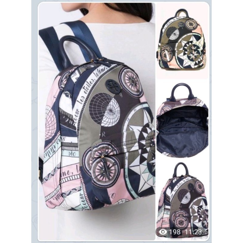 TAS TORY BURCH BACKPACK NYLON CONSTELLATION STAR