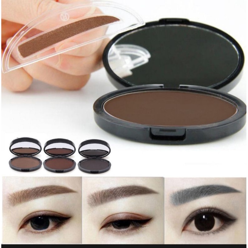 Eyebrow stamp/cetak alis eyebrow/alis instan tempel