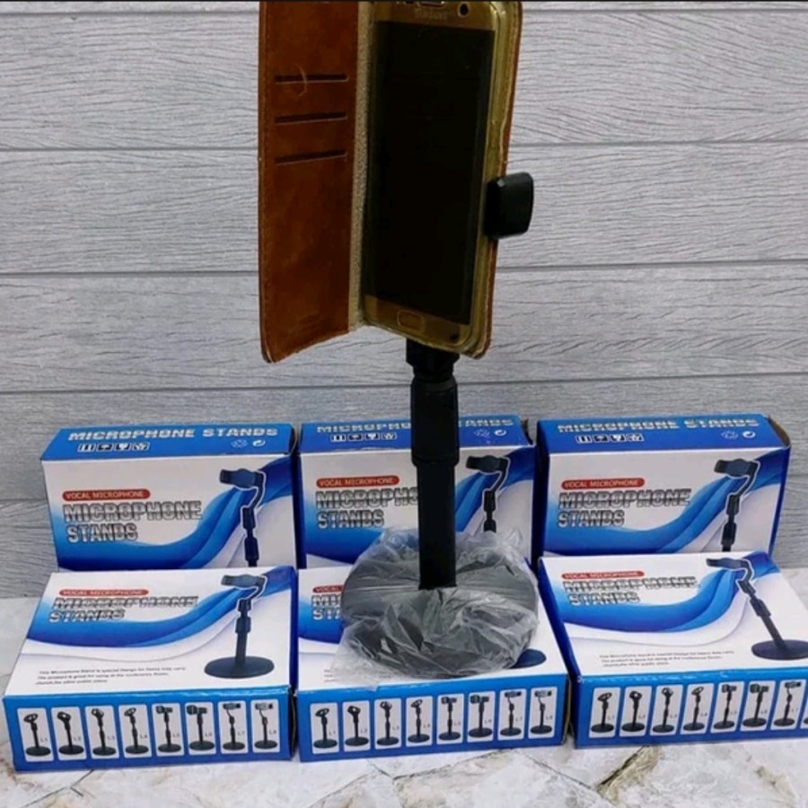 Holder Handphone Untuk Online Meeting - Stand Holder Handphone