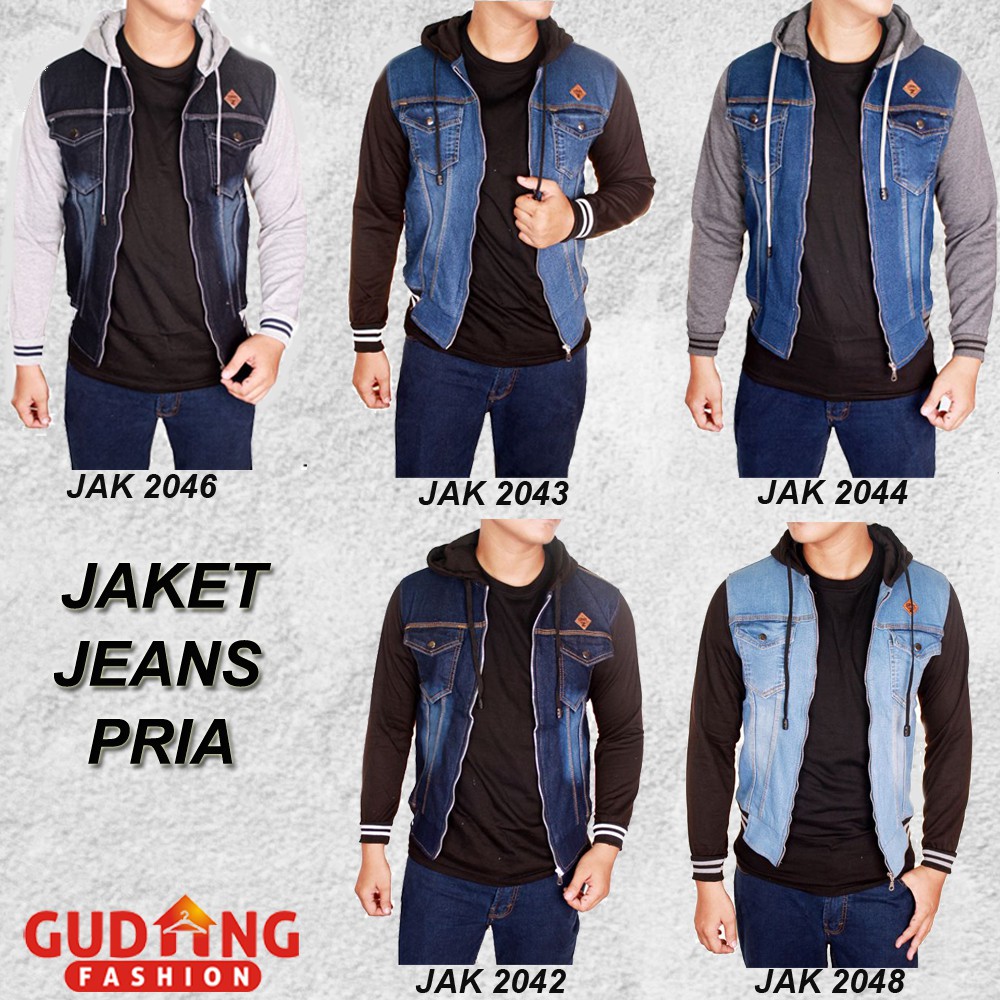 Jaket Jeans Keren Kualitas Premium (COMB)