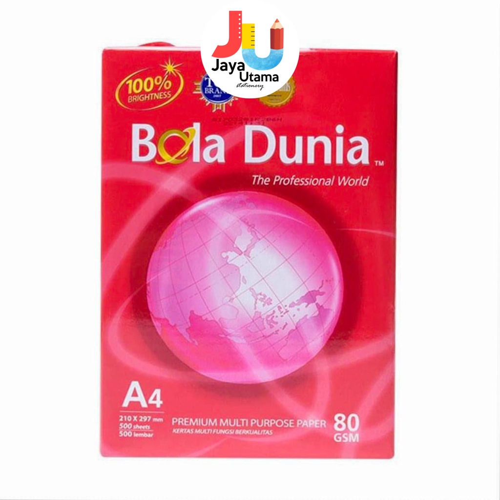 

Hvs A4 Bola Dunia 80 Gr (Harga Online)