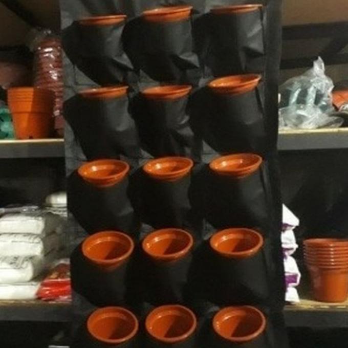*****] wall planter bag 15 kantong-vertical Garden