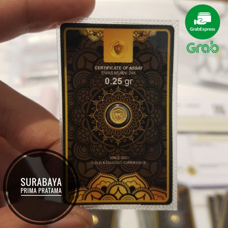 Emas Mini Gold MiniGold Black Series 0,25 gram / 0.25 gram 24 Karat