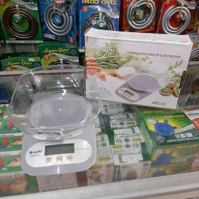Arashi Timbangan Dapur Digital AKS 03 - 5 Kg