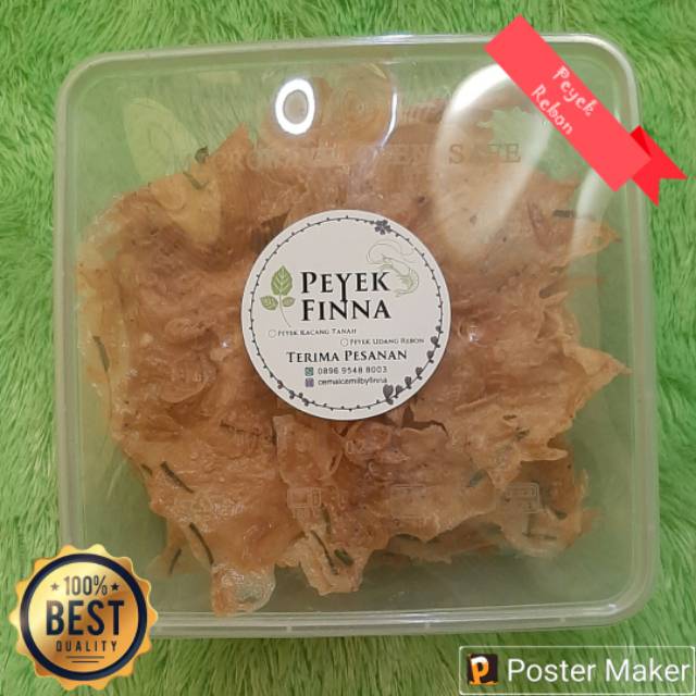 

REMPEYEK PEYEK FINNA UDANG REBON