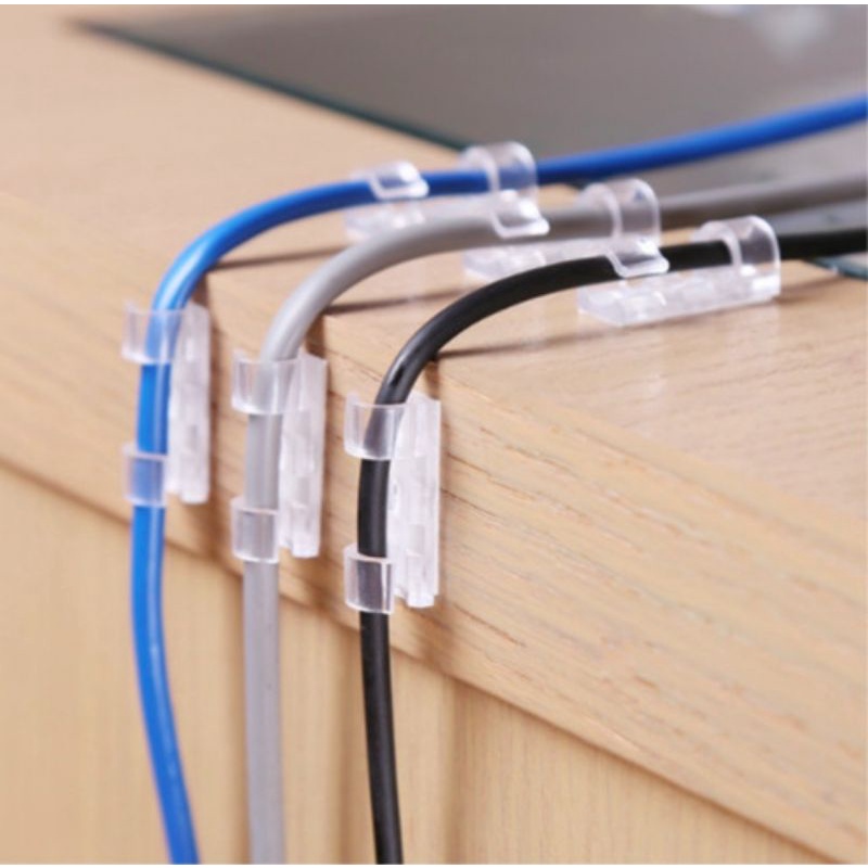 clip perapih kabel cabel clip pengikat kabel klik pengikat