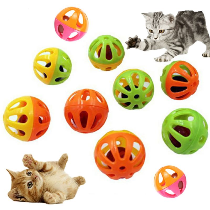 Jual Mainan anak kucing bola kerincing ukuran mini | Shopee Indonesia