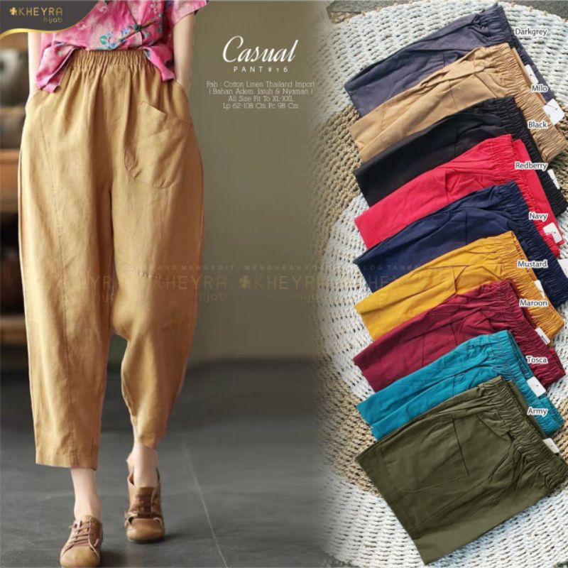 celana panjang wanita by kheyra