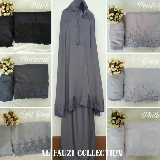 Ori&Terjamin Mukena Alena Pasteleena Sitikhadijah - Maroon