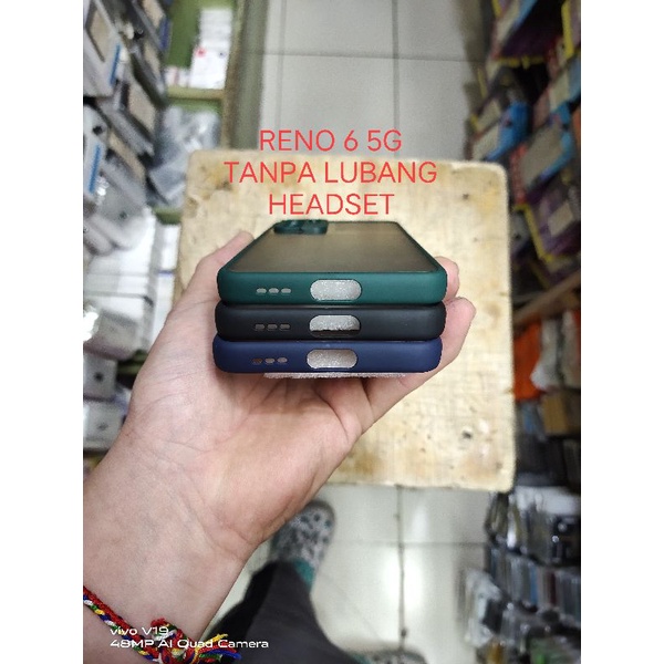 OPPO RENO6 5G / RENO 6 5G , OPPO A16 , RENO 6 4G / RENO6 4G , OPPO A74 4G , OPPO A74 5G CASE MYCHOICE DOVE HARDCASE PELINDUNG KAMERA