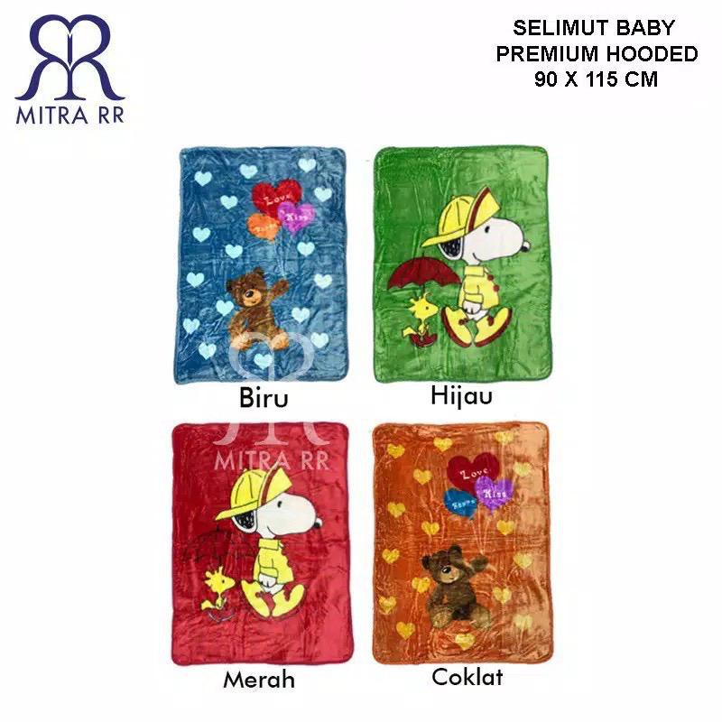 Selimut Bayi Premium Double Fleece Ukuran 90x115