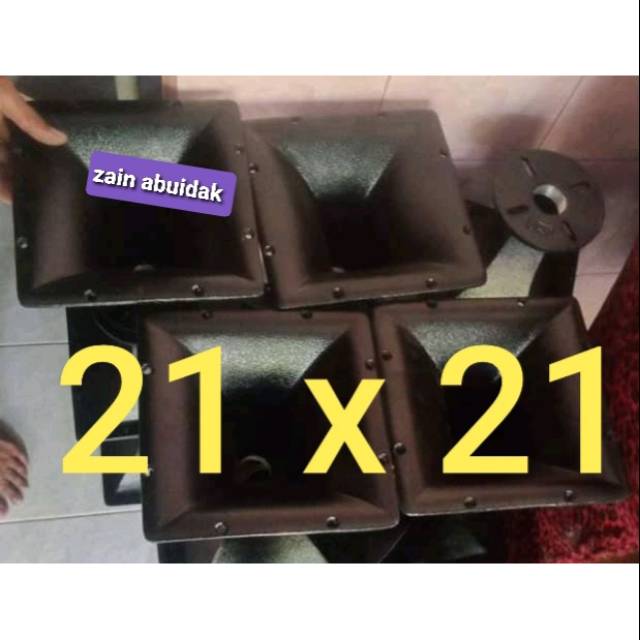 HORN TWITER  21 × 21 bisa drat bisa baut