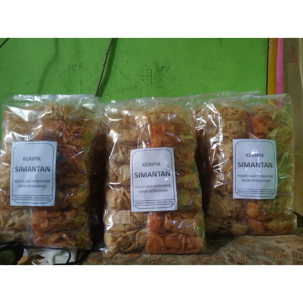 

KERIPIK SIMANTAN / KERIPIK / MAKANAN RINGAN / CEMILAN / MAKANAN RINGAN KERING / MAKANAN RINGAN LAINNYA / MAKANAN KEKINIAN