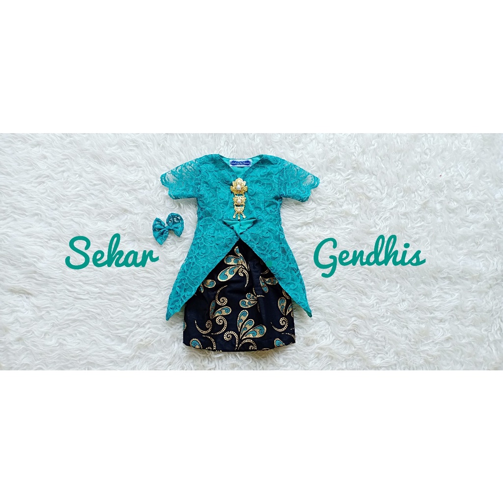 Kebaya Sekar Gendis Anak Unik/Baju Adat Anak/Kebaya Anak