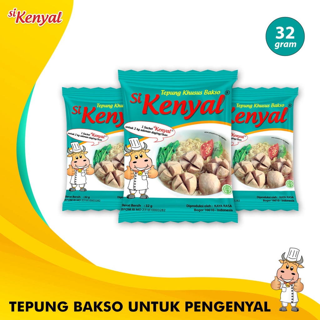 

Tepung Untuk Bakso Sikenyal 32gr