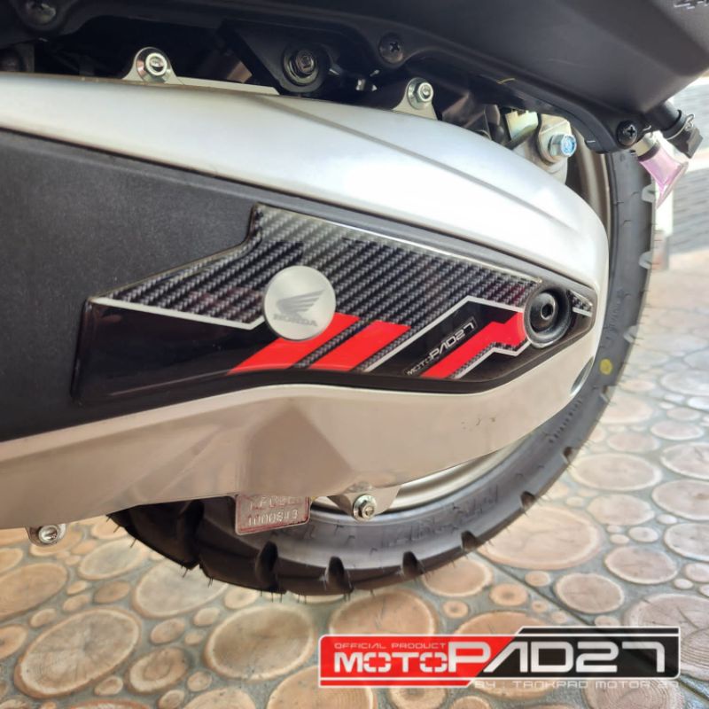 Motopad27 Stiker ADV 160 Resin timbul Cover Tailpad Buntut Honda New ADV 160 2022 Original Premium