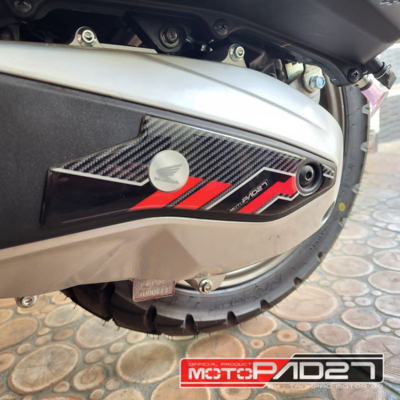 Motopad27 Stiker Resin timbul Cover CVT Honda ADV 160 Cover CVT ADV 160 2022