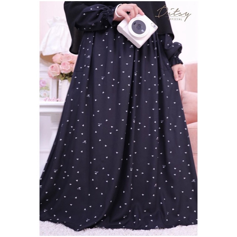 Amore Jetblack Nightgown by Ditsy