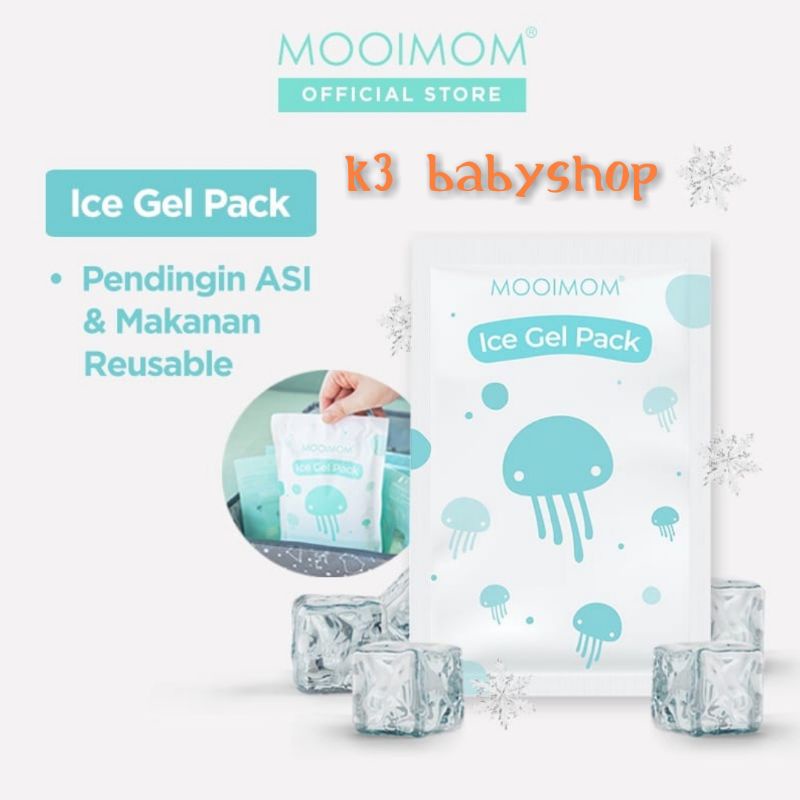 Ice gel pack Mooimom 300gram 300 gr pendingin tas asi cooler bag Ice pack