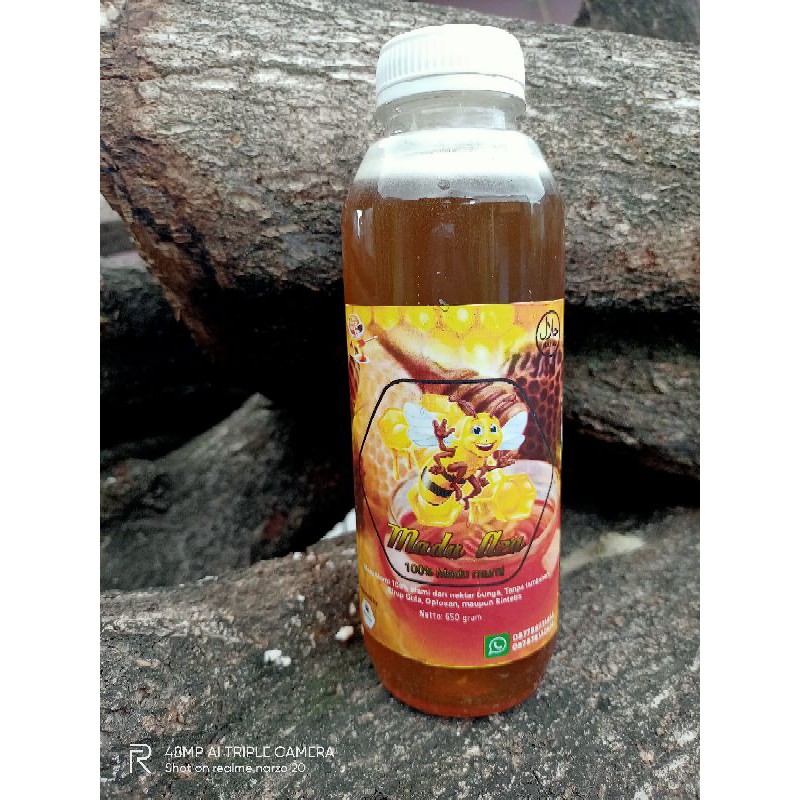 

Madu murni 100% alami ~ Madu murni nektar Randu 650gr
