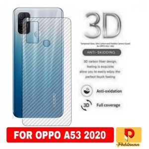 Back Skin Carbon Oppo A33 - Skin Carbon Oppo A33 A53 2020 - SC