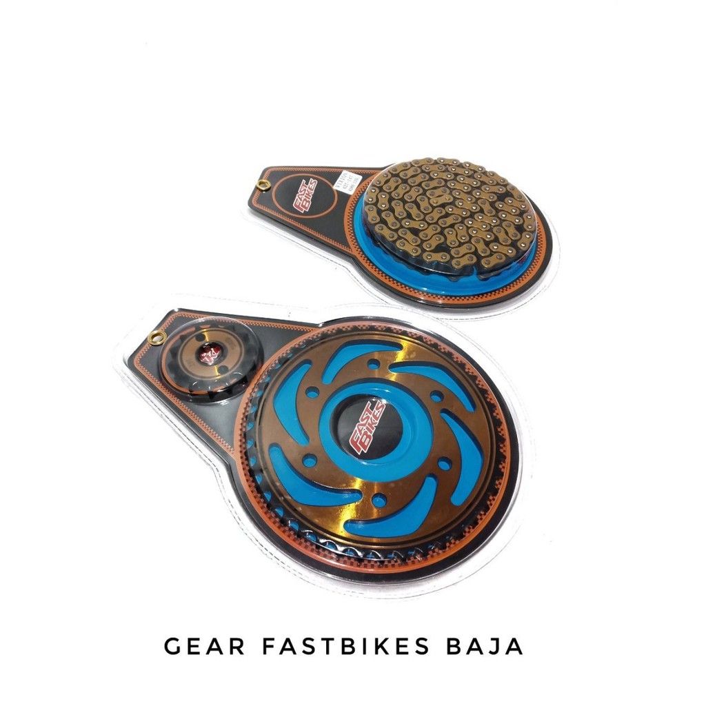 Gear Set Fastbikes Warna - Motor Satria Fu Karbu Barong - MF AKSESORIS MOTOR
