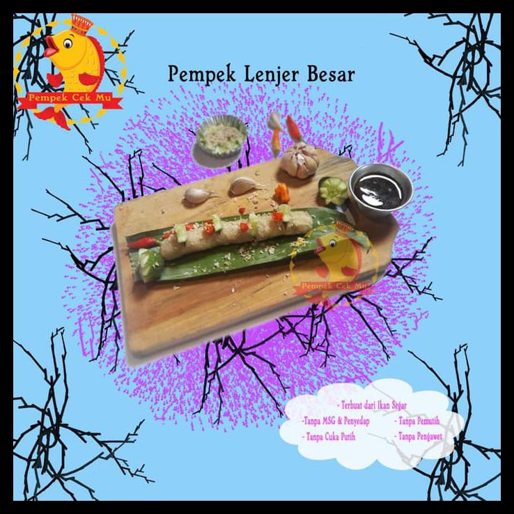 

Promo Shopee Pempek Lenjer Besar Palembang - Pempek Ikan Asli QR0049