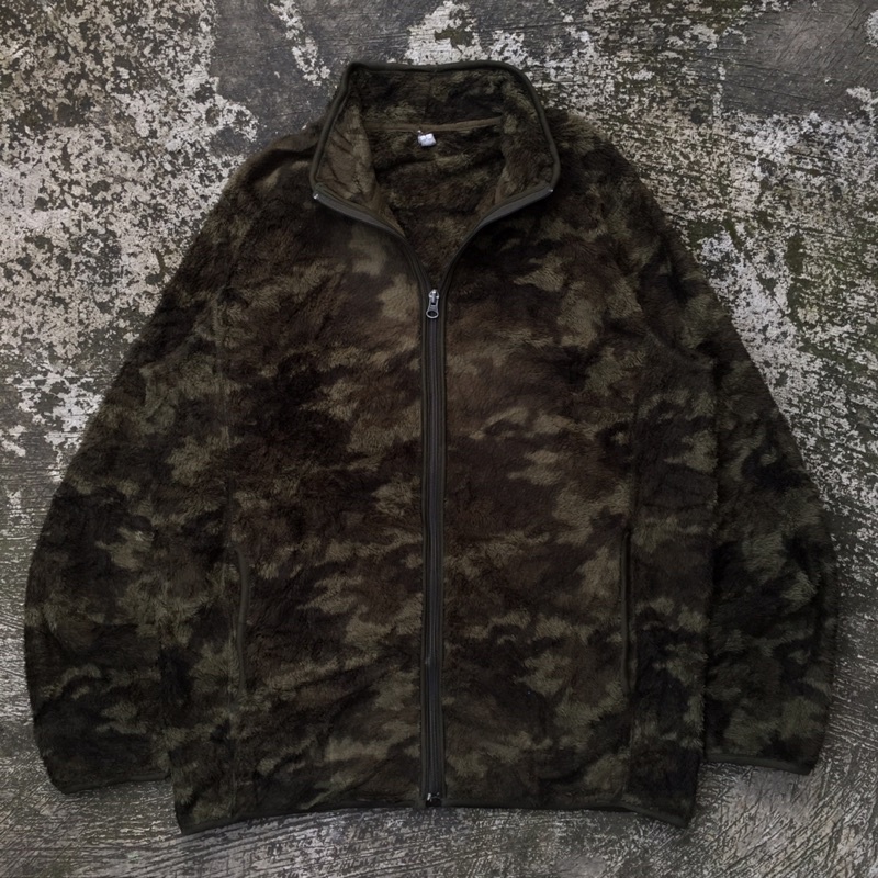 Sherpa jacket CAMO uniqlo