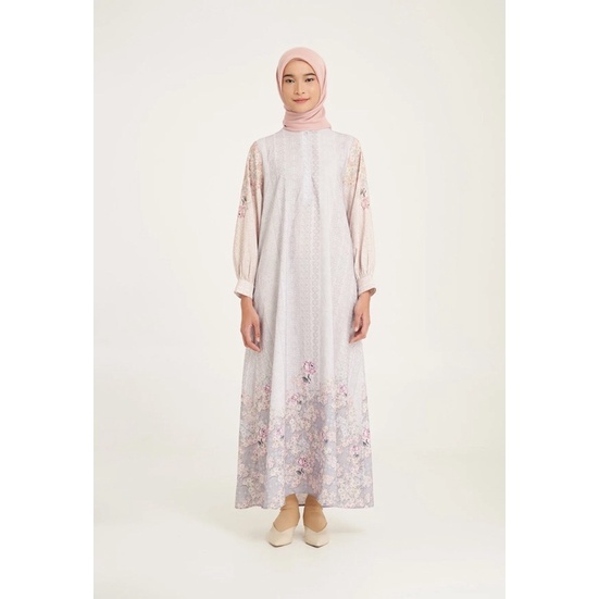 FEYNA DRESS MISTY GREY RIA MIRANDA